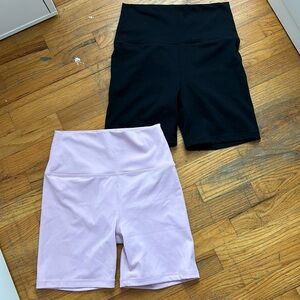 Set active biker shorts